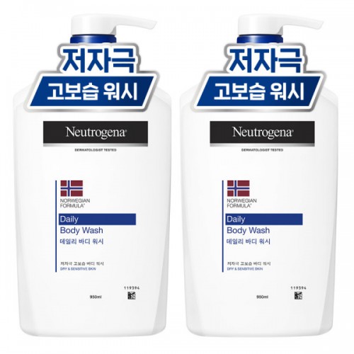 뉴트로지나 데일리 바디 워시 950ml 2개 + 증정