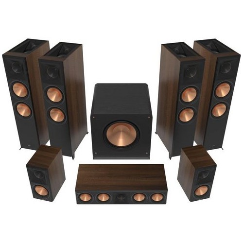 Klipsch 7.2.4 호두 시스템 모델 RP8060FA II RP504C RP600M RP1600SW